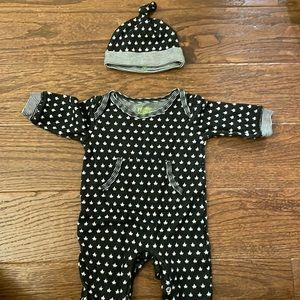 Kapital onesie outfit with hat
